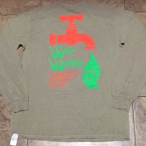 Brain dead long sleeve shirt size s